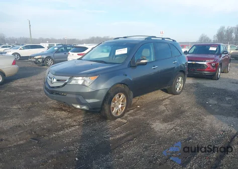 2008 Acura Mdx Technology Package z USA, uszkodzony, nr VIN 2HNYD28358H513215